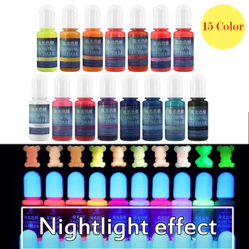 Aydınlık UV Reçine Polarizasyon Pigment Sıvı Boya Reçine Epoksi Kalıp DIY Takı Yapımı El Sanatları Boyama Boya Renklendirici